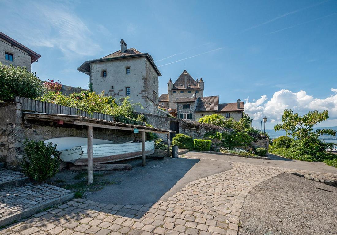 Hôtel Le Jules Verne Yvoire Exterior foto