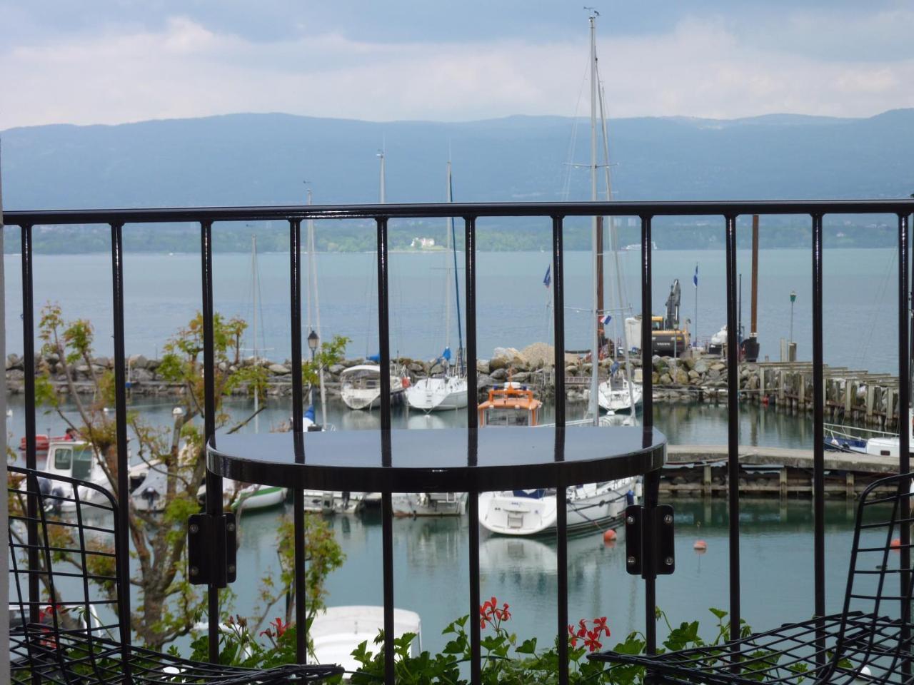 Hôtel Le Jules Verne Yvoire Exterior foto